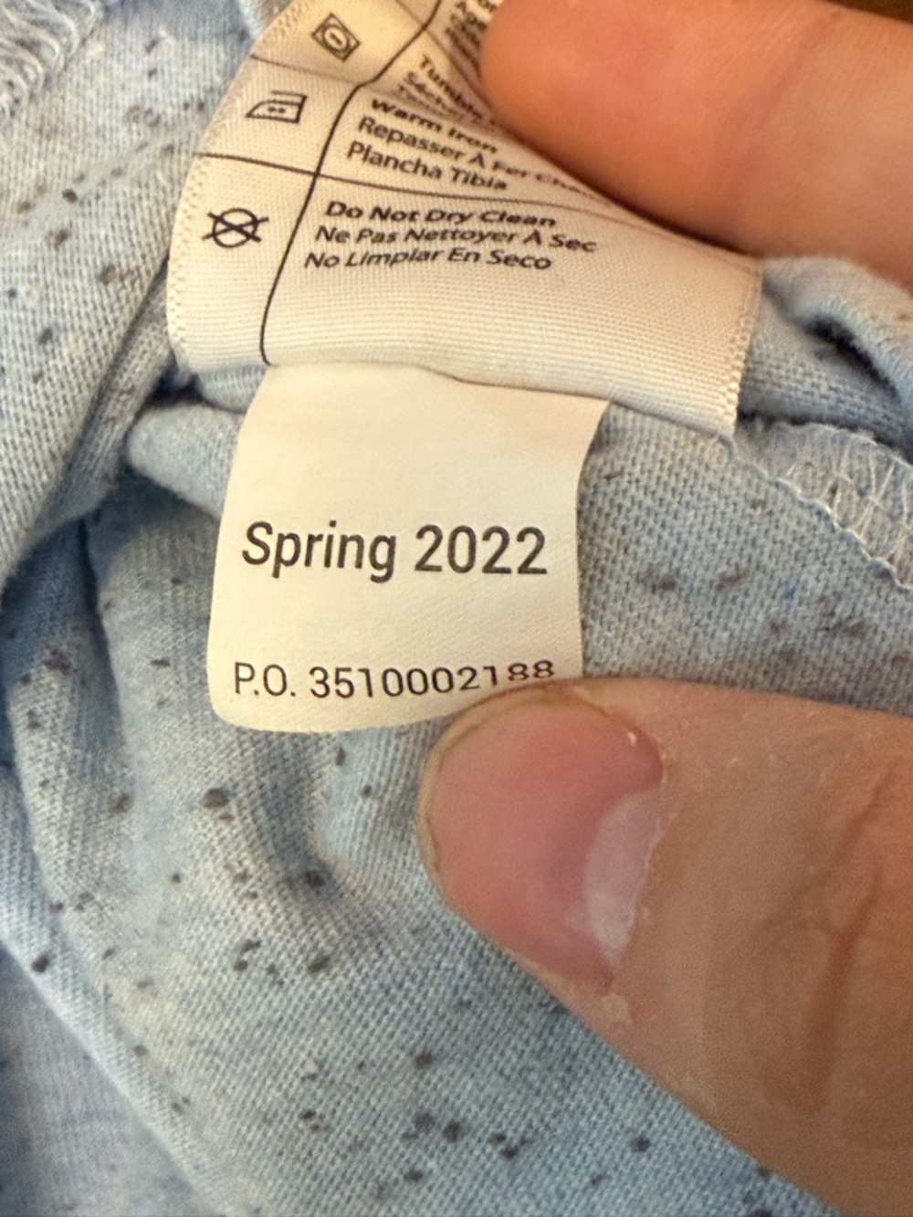 Carhartt Light Blue Heathered T-Shirt - Carhartt Logo - Picture 6 of 6